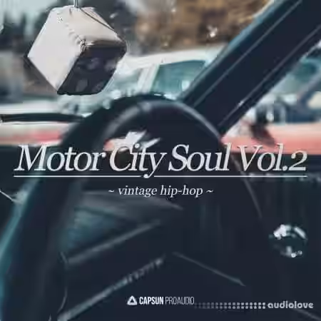 Capsun ProAudio Motor City Soul Vol.2 Vintage Hip Hop [WAV] - Sample Pack Artwork