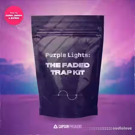 Capsun ProAudio Purple Lights The Faded Trap Kit [WAV] - Sample Pack Artwork