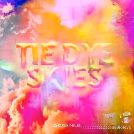 Capsun ProAudio Tie Dye Skies Future Trap Kit [WAV] - Sample Pack Artwork