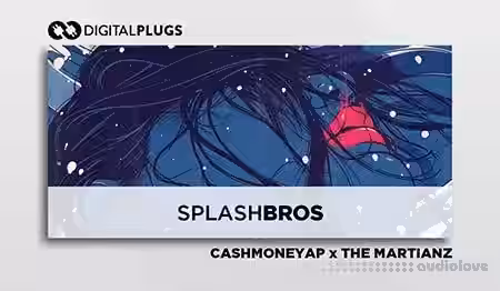 CashmoneyAP x The Martianz Splash Bros DRUM KIT [WAV] - Sample Pack Artwork