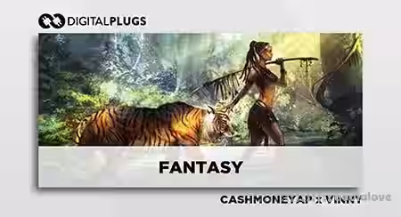 CashMoneyAP x Vinny Fantasy (Drum Kit) [WAV] - Sample Pack Artwork