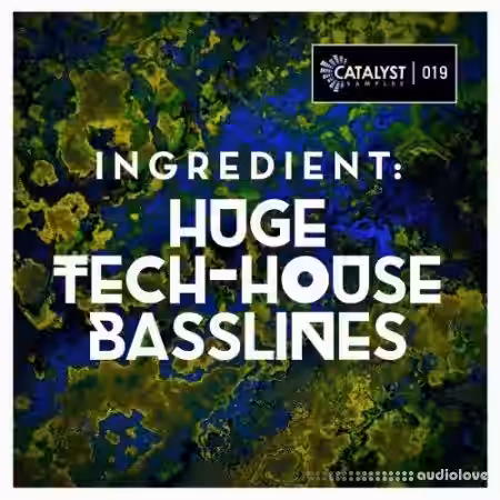 Catalyst Samples Ingredient Huge Tech-House Basslines [WAV, MiDi, AiFF] - Sample Pack Artwork