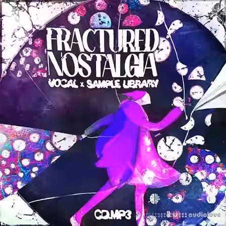 CD.mp3 Fractured Nostalgia [WAV] - Sample Pack Artwork