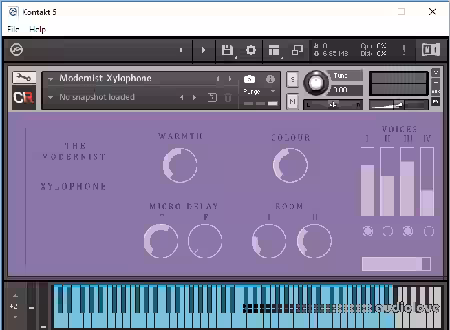 Channel Robot The Modernist Xylophone [KONTAKT] - Sample Pack Artwork
