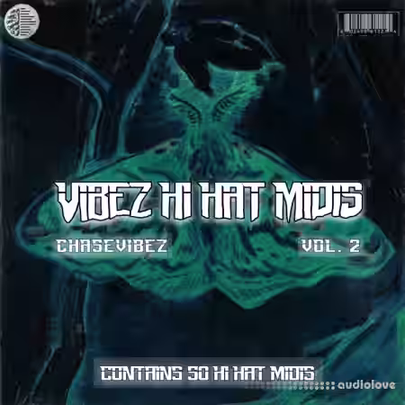 Chase Vibez Vibez Hi Hat Midi Vol.2 Kit [MiDi] - Sample Pack Artwork