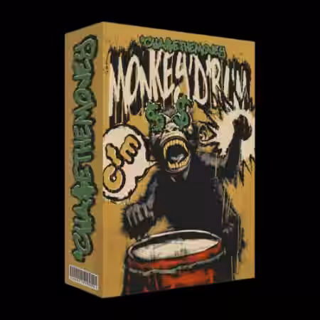 Chasethemoney Monkey Drum Sound Kit [WAV] - Sample Pack Artwork