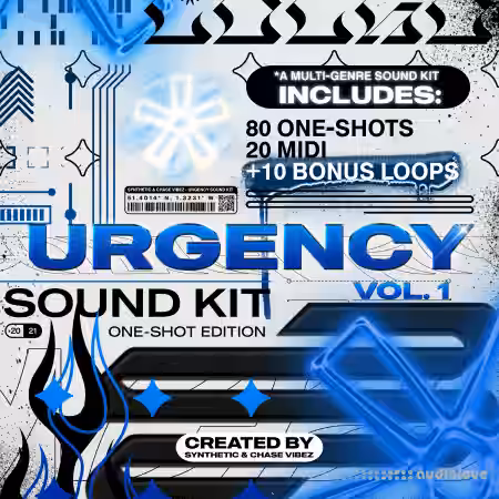 ChaseVibez and Synthetic Urgency One Shot Kit [WAV, MiDi] - Sample Pack Artwork