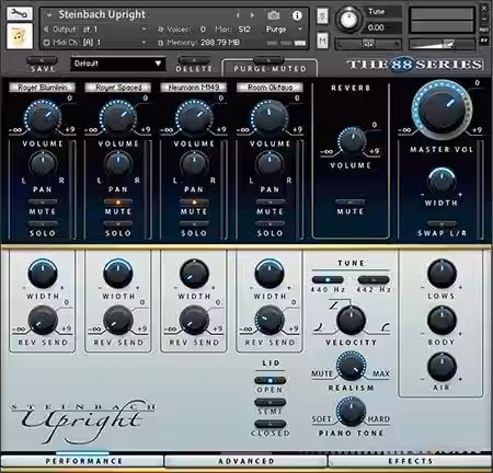 Chocolate Audio The 88 Series Pianos Steinbach Upright [KONTAKT] - Sample Pack Artwork