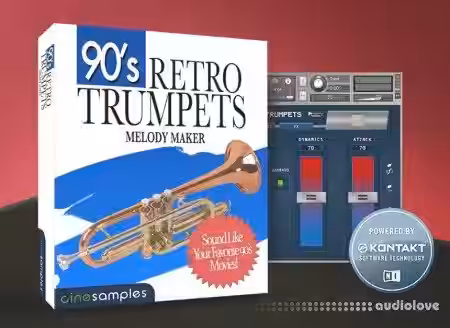 Cinesamples 90s Retro Trumpets [KONTAKT] - Sample Pack Artwork