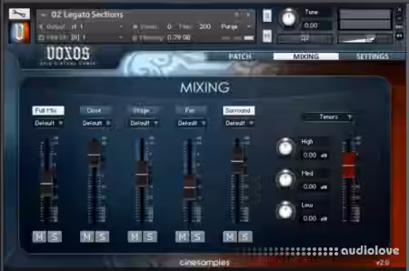 Cinesamples VOXOS 2 Epic Choirs v2.0.1 (NKS Integrated) [KONTAKT] - Sample Pack Artwork