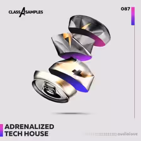 Class A Samples Adrenalized Tech House [WAV, MiDi] - Sample Pack Artwork