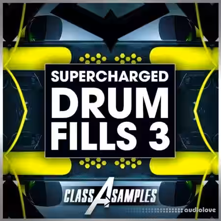 Class A Samples Supercharged Drum Fills Vol.3 [WAV] - Sample Pack Artwork