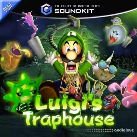 Cloud Kits Luigi's Traphouse Soundkit [WAV, Synth Presets] - Sample Pack Artwork