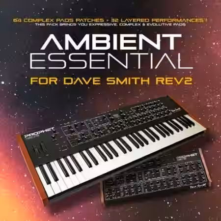 CO5MA Sequential DSI Rev2 Ambient Essential Sound Bank [Synth Presets] - Sample Pack Artwork