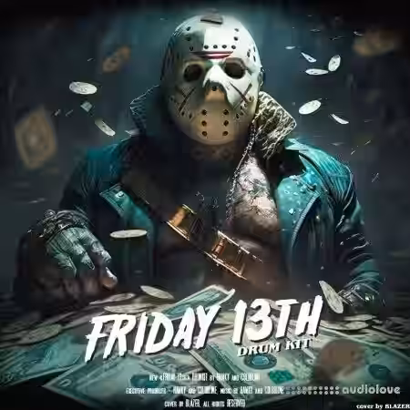 coldblime Friday 13 Drum Kit [WAV, MiDi, Synth Presets] - Sample Pack Artwork