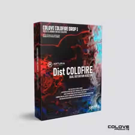 COLOVE COLDFIRE Drop 1 for Arturia Dist COLDFIRE [Plugins Presets] - Sample Pack Artwork
