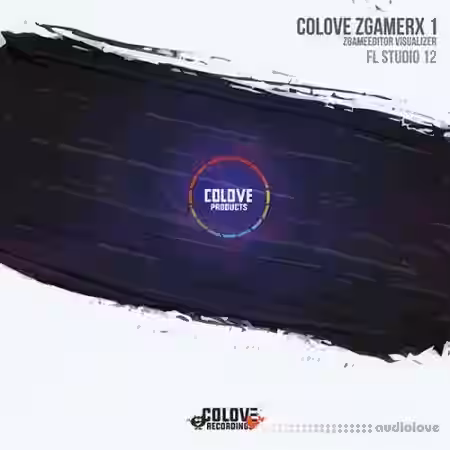 COLOVE Products COLOVE ZGamerX 1 ZGameEditor Visualizer Templates [DAW Templates, DAW Presets] - Sample Pack Artwork