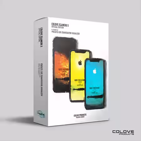 COLOVE ZGamerX 3 ZGameEditor Visualizer Templates [DAW Templates] - Sample Pack Artwork