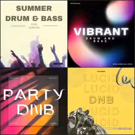 Composer Loops Drum and Bass Packs 1-4 Bundle [WAV] - Sample Pack Artwork
