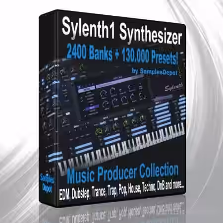 Composer Loops Samples Depot 2450 Banks + 130.000 Bundle [Synth Presets] - Sample Pack Artwork