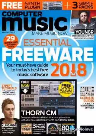 Computer Music Issue 257 July 2018 [PDF] - Sample Pack Artwork