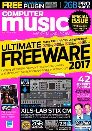 Computer Music July 2017 with COMPLETE CONTENT [PDF, TUTORiAL, WAV] - Sample Pack Artwork