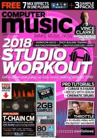Computer Music March 2018 - Sample Pack Artwork