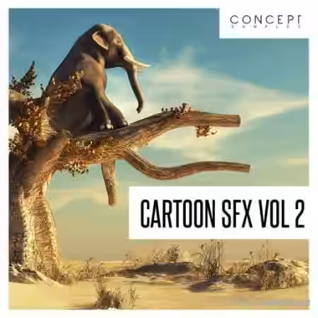 Concept Samples Cartoon SFX Vol.2 [WAV] - Sample Pack Artwork