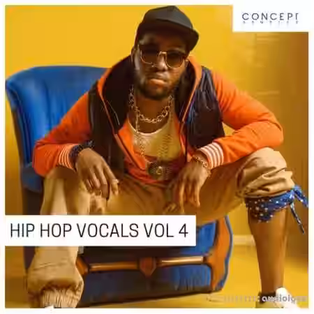 Concept Samples Hip Hop Vocals Vol 4 [WAV] - Sample Pack Artwork