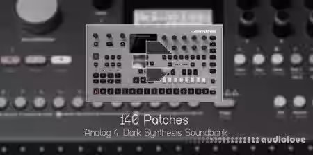 Conforce Dark Synthesis for Analog Four Keys [Synth Presets] - Sample Pack Artwork