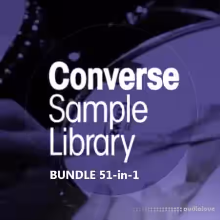Converse Sample Library BUNDLE 51-in-1 [WAV] - Sample Pack Artwork