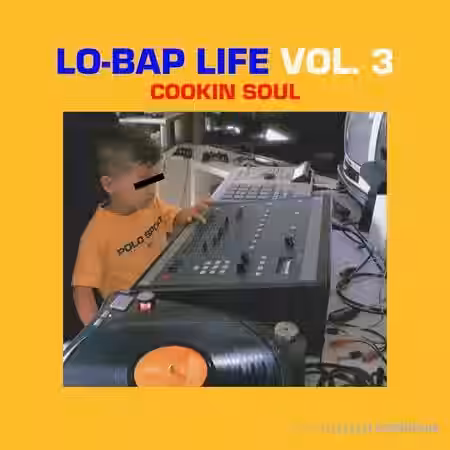 Cookin Soul LO-BAP LIFE Vol.3 Drum Kit [WAV] - Sample Pack Artwork