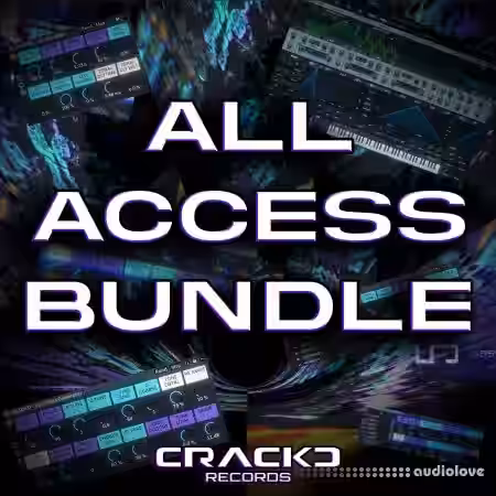 CRACKD Records CRACKD Vault All-Access Bundle [Ableton Live, Synth Presets, MiDi] - Sample Pack Artwork