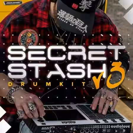 CraddyMusic Secret Stash Drum Kit V3 [WAV] - Sample Pack Artwork