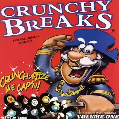 Crunchy Breaks Crunchy Breaks Vol 1 Vinyl LP [WAV] - Sample Pack Artwork