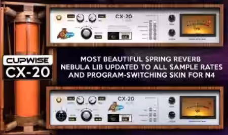 Cupwise CX20 Spring Reverb [Nebula] - Sample Pack Artwork