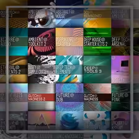 Cycles and Spots BUNDLE 37-in-1 [WAV, MiDi] - Sample Pack Artwork