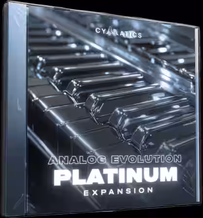 Cymatics ANALOG EVOLUTION Platinum Expansion [WAV, MiDi] - Sample Pack Artwork