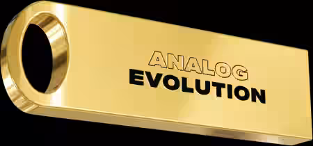 Cymatics ANALOG EVOLUTION USB [WAV, MiDi] - Sample Pack Artwork
