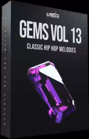 Cymatics Gems Vol.13 Classic Hip Hop [WAV, MiDi] - Sample Pack Artwork