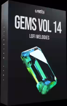 Cymatics Gems Vol.14 Lofi Melodies [WAV, MiDi] - Sample Pack Artwork