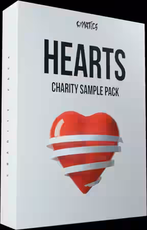 Cymatics Hearts Charity Sample Pack [WAV, MiDi] - Sample Pack Artwork