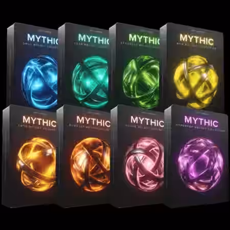 Cymatics Mythic Melody Collection [WAV, MiDi] - Sample Pack Artwork