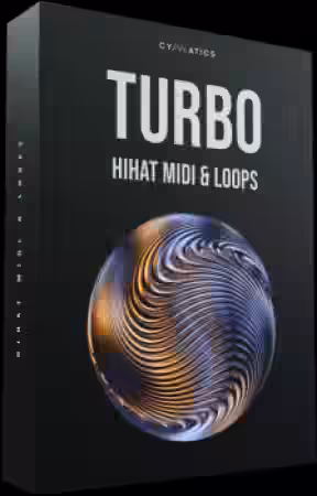 Cymatics TURBO Hihat Midi and Loops [WAV, MiDi] - Sample Pack Artwork
