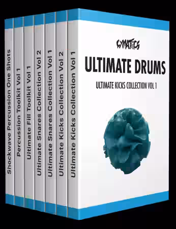 Cymatics Ultimate Drums Collection Bundle! [WAV] - Sample Pack Artwork