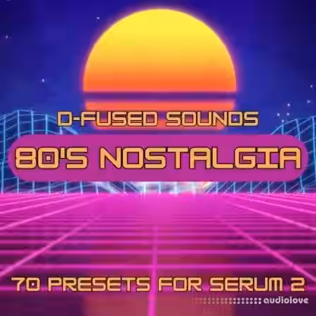 D-Fused Sounds 80s Nostalgia for Serum 2 [Synth Presets] - Sample Pack Artwork