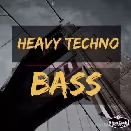 D-Fused Sounds Heavy Techno Bass [WAV] - Sample Pack Artwork