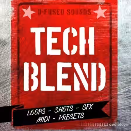 D-Fused Sounds Tech Blend [WAV, MiDi, Synth Presets, Battery] - Sample Pack Artwork