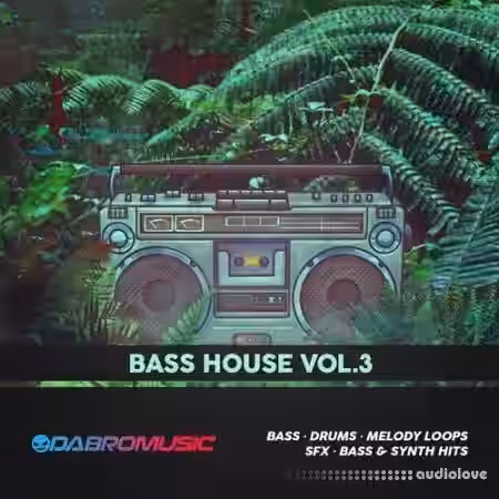 DABRO Music Bass House Vol.3 [WAV] - Sample Pack Artwork