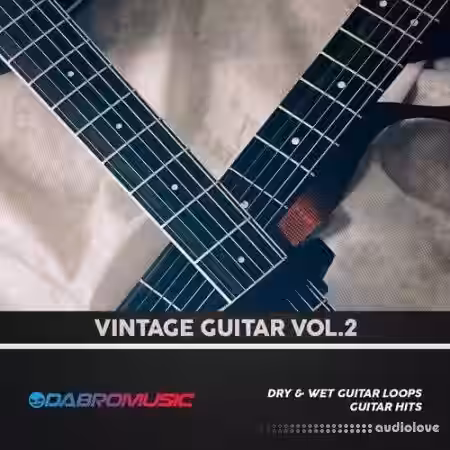 DABRO Music Vintage Guitar Vol.2 [WAV, REX] - Sample Pack Artwork